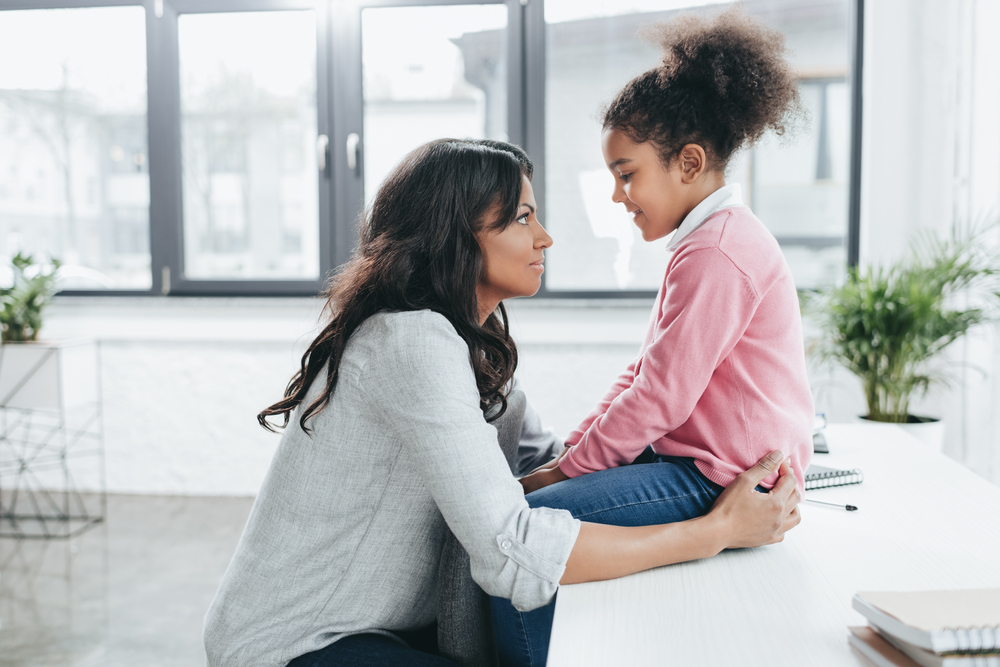 mom-and-child-loving